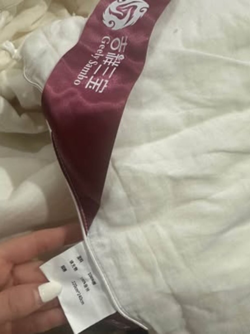 Brand New 100% Silk Comforter (Inner Quilt + Original Green Cover)
